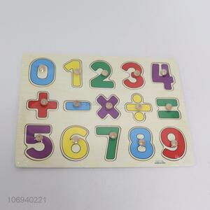 Factory Wholesale Classic Educational Wooden Peg Puzzle for Kids