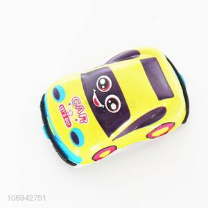 Promotional cheap colorful plastic pull-back toy car