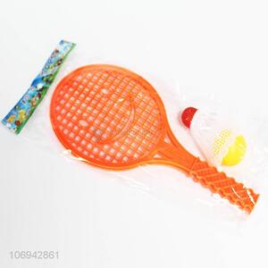 Wholesale cheap children plastic badminton and racket set