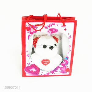 Wholesale Cartoon Bear With Gift Bag