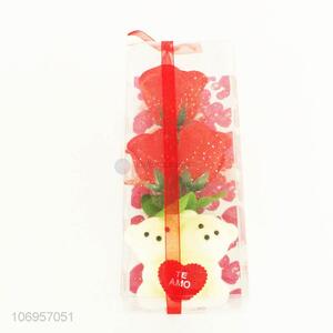 Delicate Design Plastic Artificial Flower Best Valentines Gift