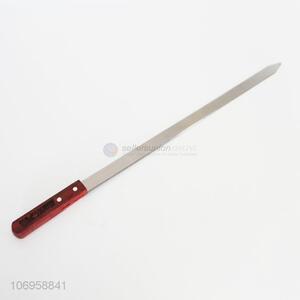High Quality Wooden Handle Metal Barbecue Skewer Needle Sticks