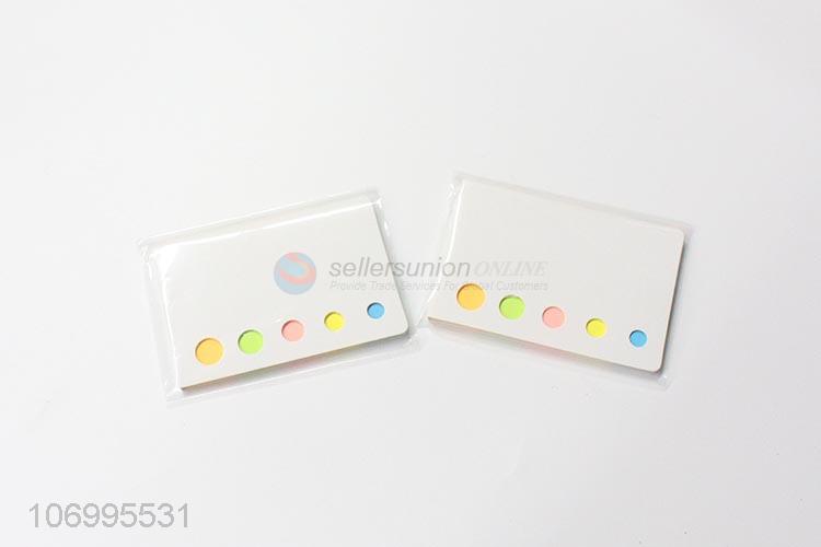 Custom 25 Sheets Five Color Fluorescent Sticky Note
