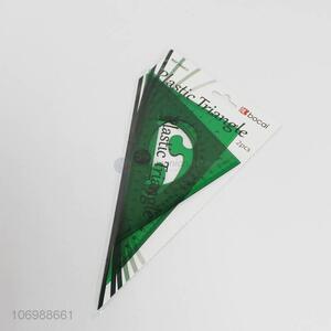 High Quality 2 Pieces Plastic Triangle Ruler