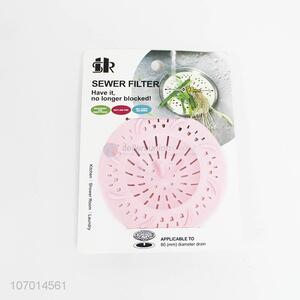 Excellent quality eco-friendly round silicone sink strainer sewer filter