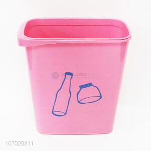 Fashion Design Plastic Trash Can For Household