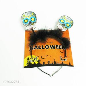 New Design Halloween Party Devil headband Feather skulls Headband for Costume Party