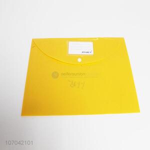 Wholesale high-grade rectangular plastic file bag for office