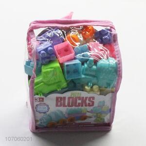 Popular Plastic Puzzle Building Blocks With Backpack