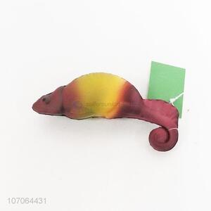 New arrvial pu foam slow rising squishy toy pu chameleon toy