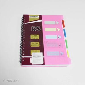 Custom 240 Sheets Coil School Student Spiral Notebook