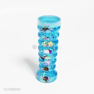 Contracted Design Cute Colorful Transparent Bottle Crystal Clay Toys