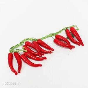 Suitable Price 12PC Artificial Fake Chili String for Decoration