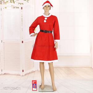Custom Christmas Dress Santa Claus Costume Suit For Adult