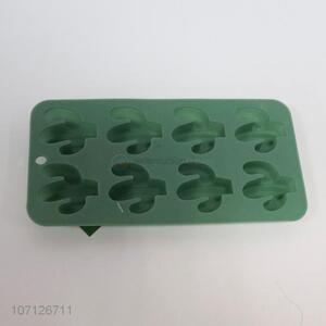 New design 8 holes catcus shape silicone ice cube tray ice mold