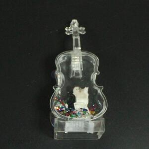 OEM home decoration creative guitar shape acrylic paper weight acrylic crafts