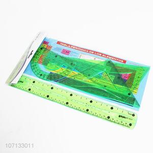 Good Sale 4 Pieces Rulers Best Stationery Set