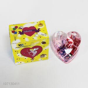 New Arrival Heart Shape Acrylic Decoration Crafts