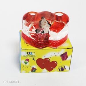 Newest Heart Shape Acrylic Crafts Best Festival Gift