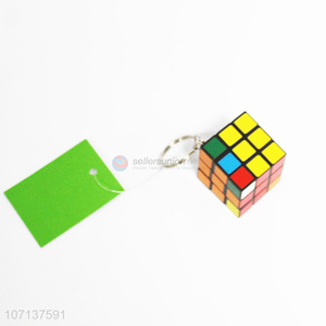 Promotion gift multifunction puzzle custom mini cube magic key chain