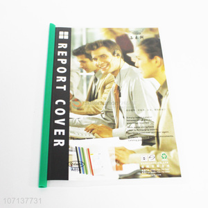 Hot Selling Clear Plastic Sliding Bar Report Cover Document Office Stationery File Folder