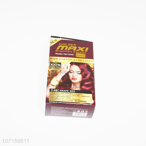 Cheap and good quality grape red color hair dye