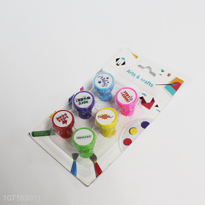 Direct Price 6PCS Students Stamper Child Seal Gifts