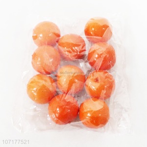 Competitive Price 10PC Artificial Fruit Artificial Foam Orange for Decoration