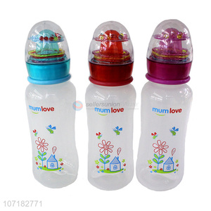 China Manufacturer 300Ml Baby Feeding Bottle Food Grade Small Baby Bottle
