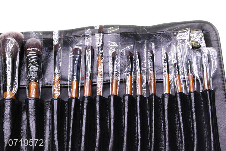 Suitable price cosmetic tools 18 pieces makeup brush set face brush eyebrow brush