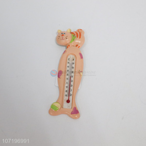 Hot sale cartoon animal design baby bath tub thermometer baby products