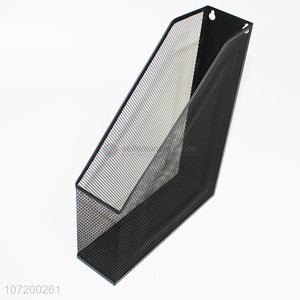Competitive price office stationery standing black mesh wire cubbyhole wholesale