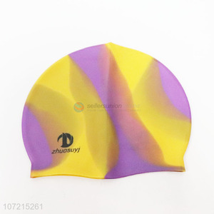 Good quality fashion silicone swimming cap swim cap for promotions
