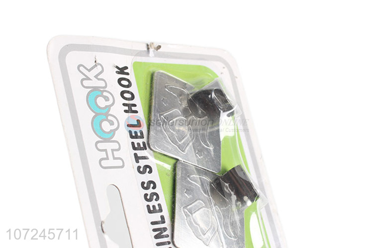 China manufacturer adhesive wall hooks metal sticky hooks
