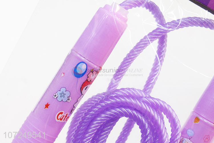 Good Quality Colorful Plastic Jump Rope For Kids