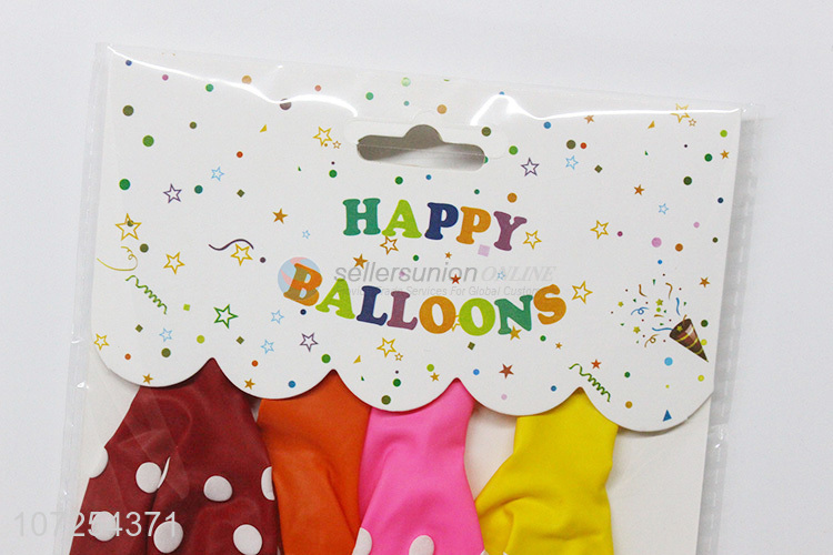 Attractive design decorative fashion latex balloons party balloons for sale