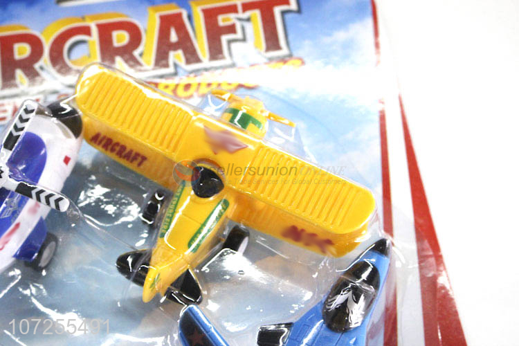 Best Price Plastic Pull Back Vehicle Model Aircraft Toy