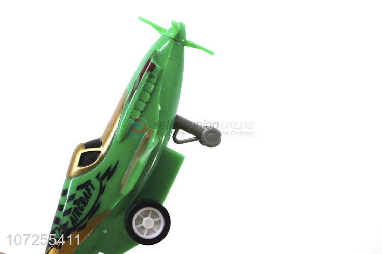 New Design Plastic Pull Back Model Aircraft Toy