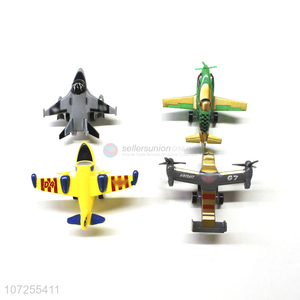 New Design Plastic Pull Back Model Aircraft Toy