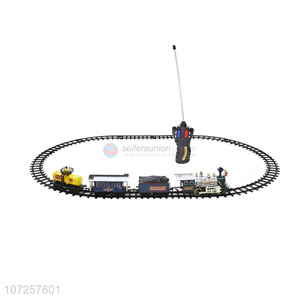 Excellent quality children electric battery operated rail train track toys
