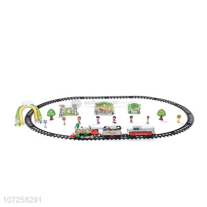 Wholesale custom plastic railway set toy battery operated toy train