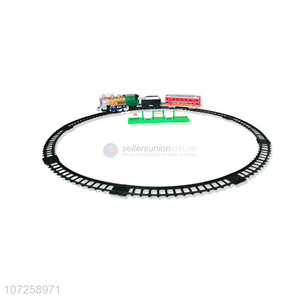 China manufacturer kids toys battery operated train set with track