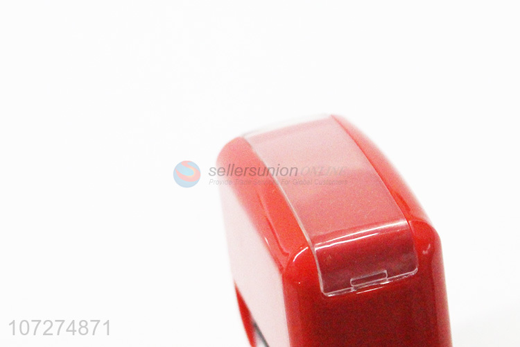 Superior quality custom logo ABS material self-inking stamp