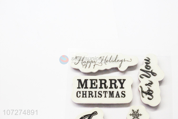 New style Christmas rubber stamp set for diy scrapbooking