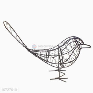 Wholesale creative European style metal bird for home decoration