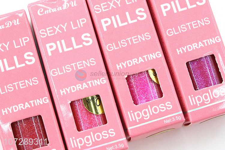 New arrival hydrating lip gloss glisten liquid lipstick