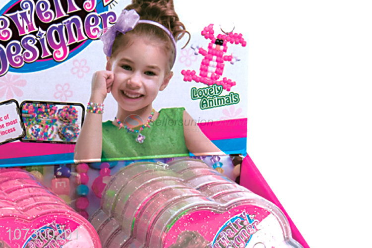 Wholesale Price Diy Jewelry Toy Making Girls Beading Educational Set