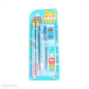 Best Price Wooden Pencils With Mechanical Pencil Stationery Set