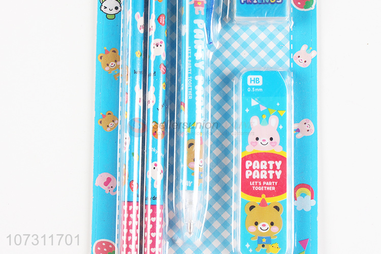 Best Price Wooden Pencils With Mechanical Pencil Stationery Set