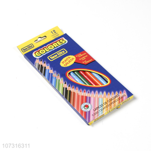 Popular 12 Colors Wooden Pencil Best Drawing Pencil